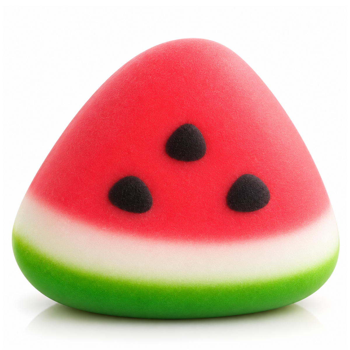 Watermelon Crispy Squishy – Wax Coated Crunchy Fruit Sensory Fidget Toy