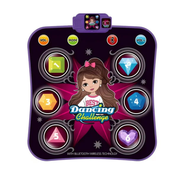Sqaure LED Dance Mat for Kids 3-12 Years