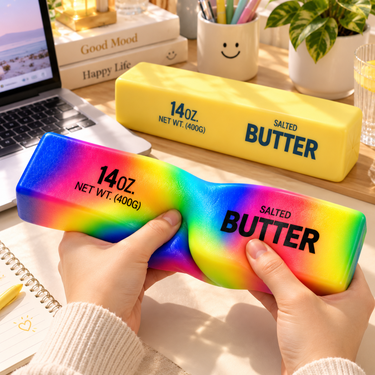 Rainbow Butter Squishy 14 oz