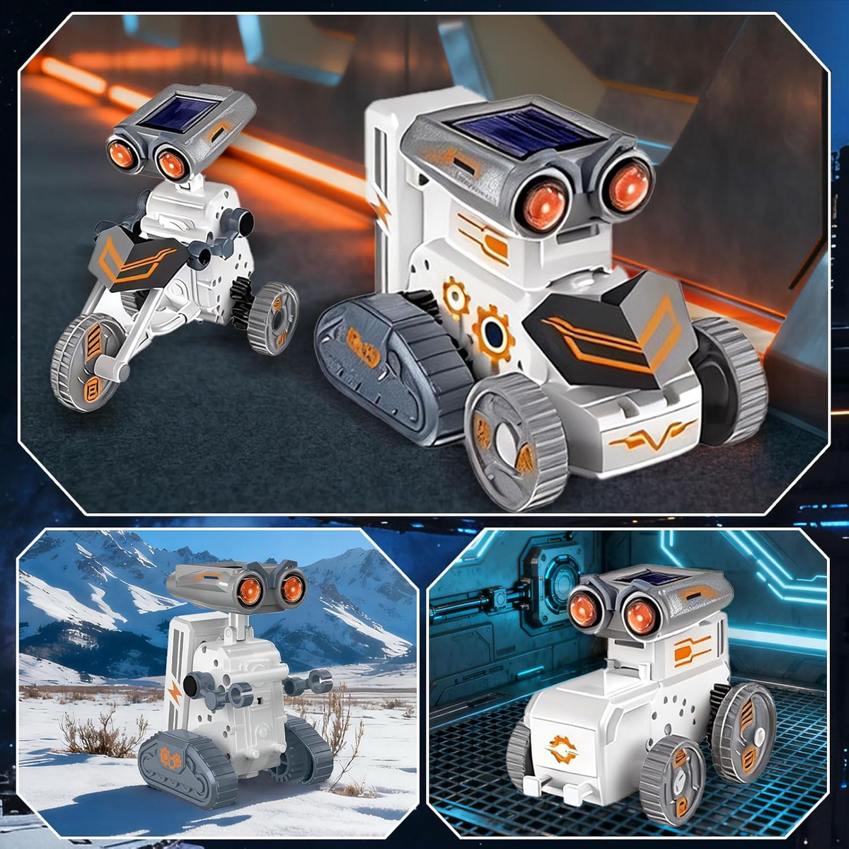 14-in-1 Solar Robot STEM Building Kit
