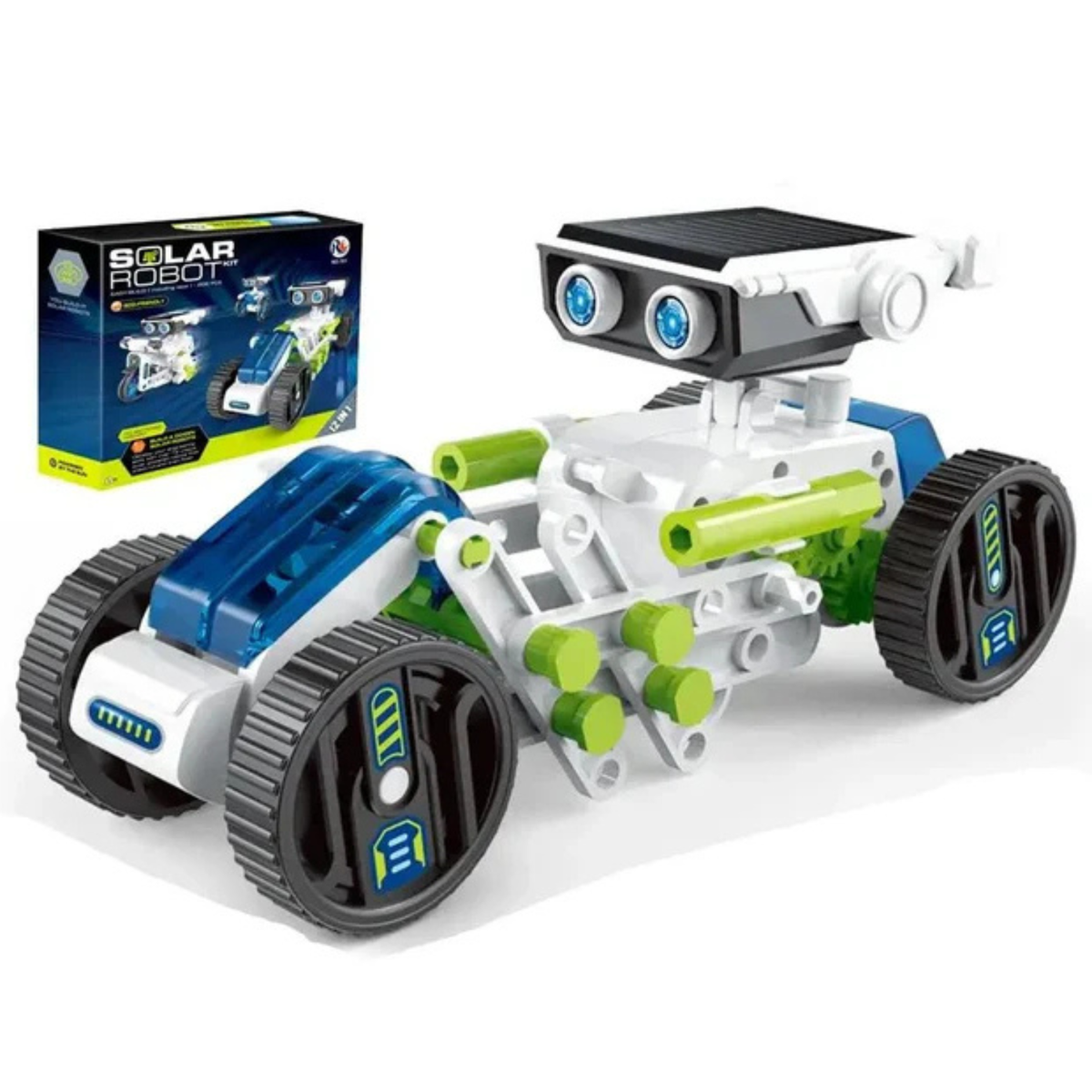 12-in-1 Solar Robot STEM Building Kit for Kids